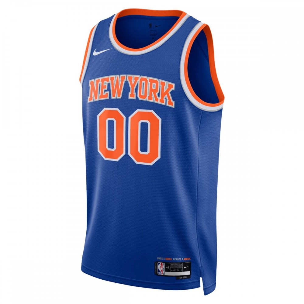 New York Knicks Unisex 2022/23 Swingman Custom Jersey Blue - Icon Edition-Pro Kit Vault | Brand New 26/27 Sports Jerseys